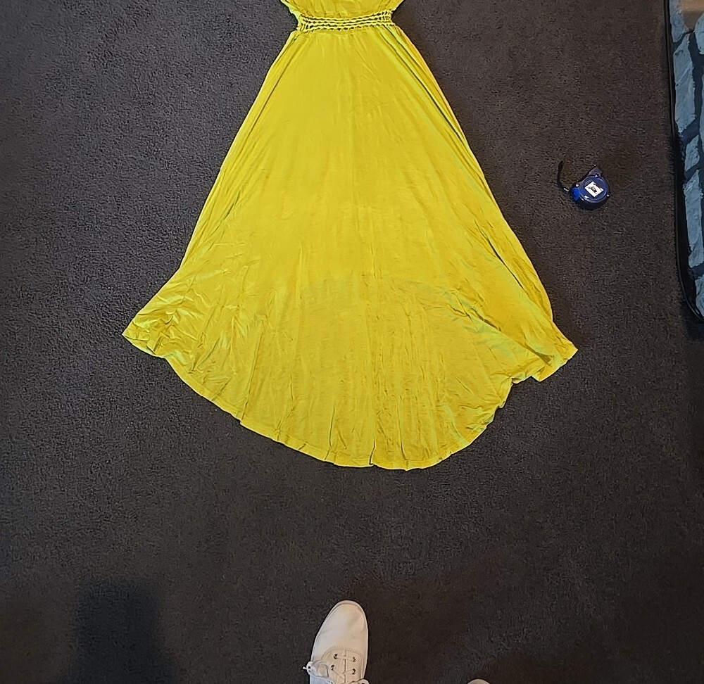 Copper Key Lime Green Tank Dress - Picture 4 of 4